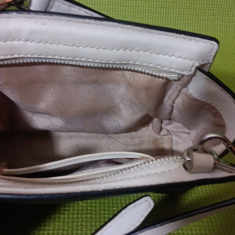 Michael Kors Black and White Crossbody Bag - Picture 6 of 7